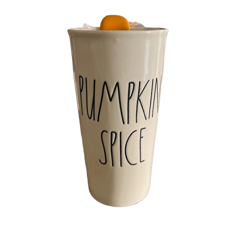 RAE DUNN‎ COFFEE MUG TRAVEL Mug tumbler pumpkin